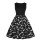 Fashion Sleeveless Ladies Flower Lovely Dress With Belt